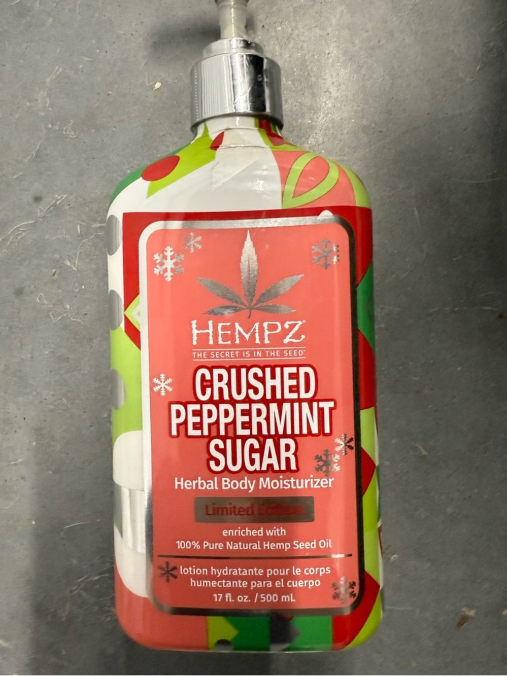 Hempz Crushed Peppermint Lotion